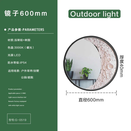 applique murale extérieure moderne à led imperméable pour jardin et villa