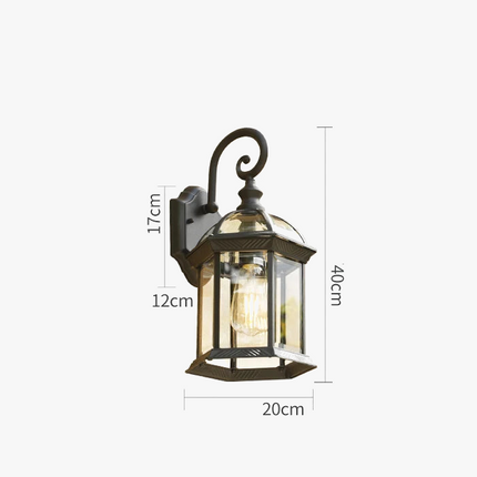 Applique murale extérieure moderne pour jardin et terrasse — LZ4X9T2