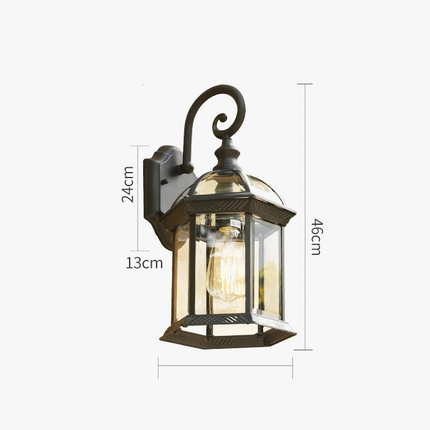 Applique murale extérieure moderne pour jardin et terrasse — LZ4X9T2