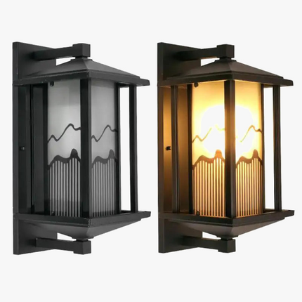 Applique murale étanche design pour éclairage extérieur moderne — LZ4X9Q2