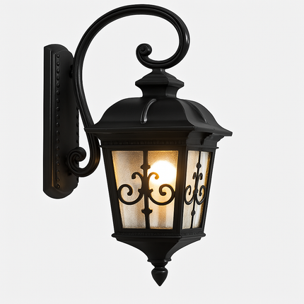 Applique murale rétro pour éclairage extérieur de jardin et cour — LZ4G7T9