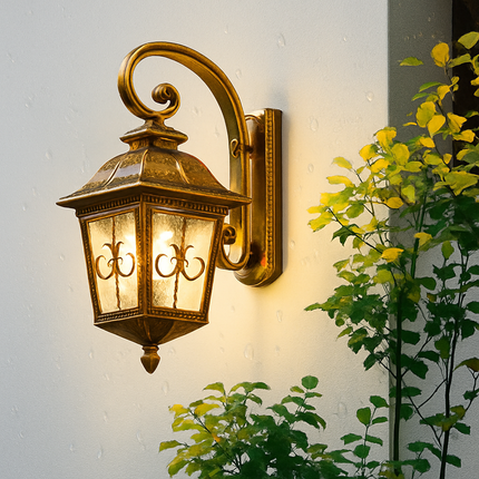 Applique murale rétro pour éclairage extérieur de jardin et cour — LZ4G7T9