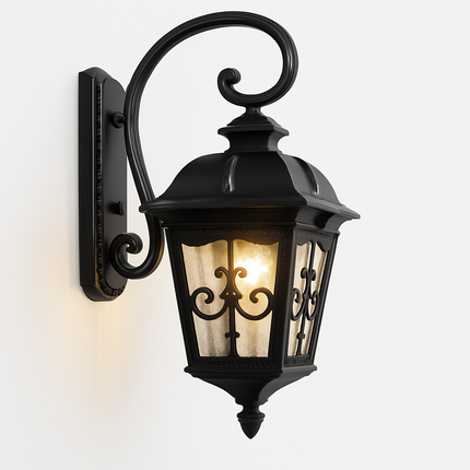 Applique murale rétro pour éclairage extérieur de jardin et cour — LZ4G7T9