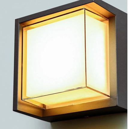 Applique murale extérieure ronde et carrée pour tous espaces — LZ4G7Q2