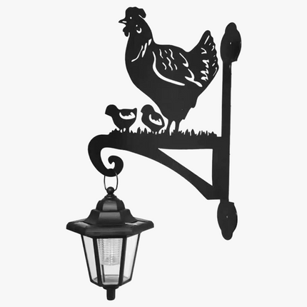 Applique murale solaire extérieure pour jardin et oiseaux — LZ4Q7N2