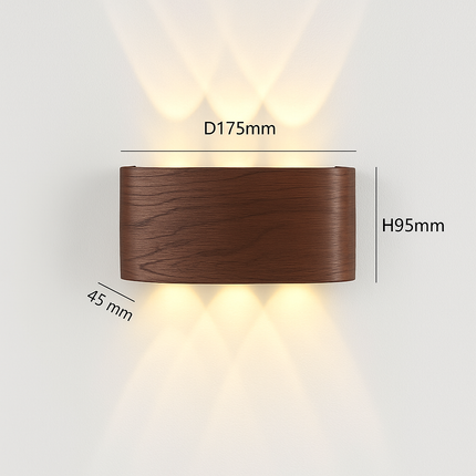 Applique murale LED extérieure étanche au design moderne et créatif — LZ4X9P