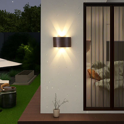 Applique murale LED extérieure étanche au design moderne et créatif — LZ4X9P