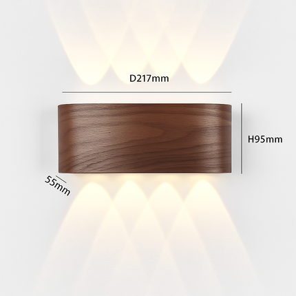 Applique murale LED extérieure étanche au design moderne et créatif — LZ4X9P