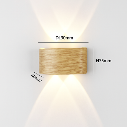 Applique murale LED extérieure étanche au design moderne et créatif — LZ4X9P