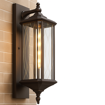 Applique murale extérieure étanche au style chinois — LZ4X9T2
