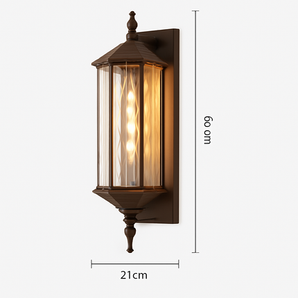 Applique murale extérieure étanche au style chinois — LZ4X9T2