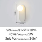 C Blanc L12x10cm 5W / Blanc froid (5 500-7 000 K).