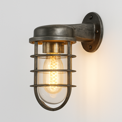 Applique murale LED étanche style industriel rétro pour extérieur — LZ4X9P2