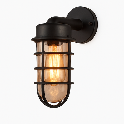 Applique murale LED étanche style industriel rétro pour extérieur — LZ4X9P2