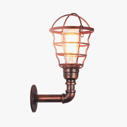 Applique murale vintage style industriel en conduite d'eau pour intérieur — LZ4X9T