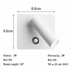 A blanc / Lumière chaude