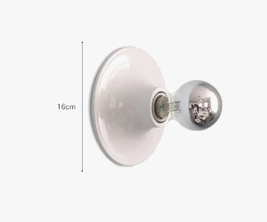 Applique murale LED style Bauhaus effet galvanoplastie UFO — LZ4X7N
