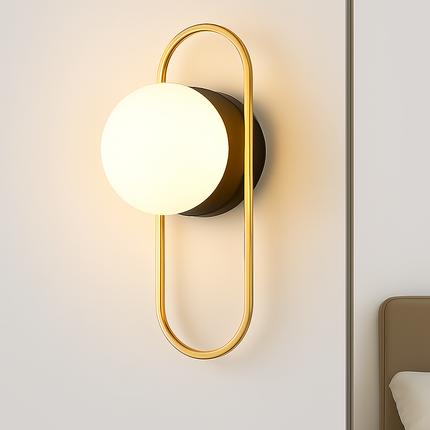 Applique murale LED boule de verre pour salon et chambre 7W G9 — LZ4X9Q2