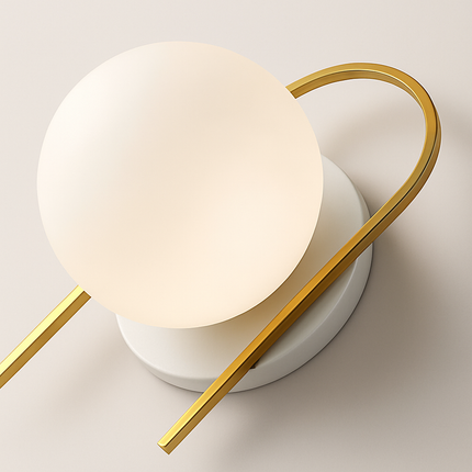 Applique murale LED boule de verre pour salon et chambre 7W G9 — LZ4X9Q2