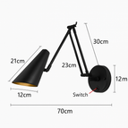 WD247 noir / Lumière chaude / Détecteur tactile