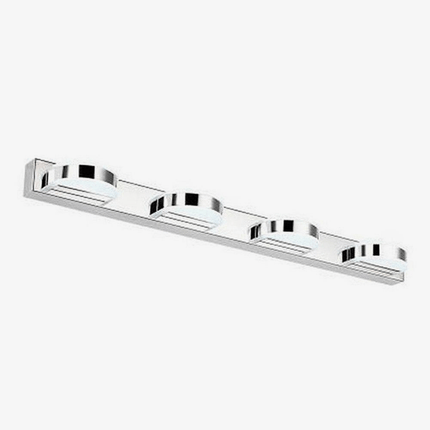 Applique murale LED chromée pour miroir avec lampes intégrées — LZ4X9T1
