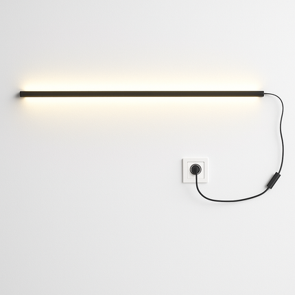 Applique murale LED cuboïde en aluminium avec télécommande et variateur — LZ7QX2