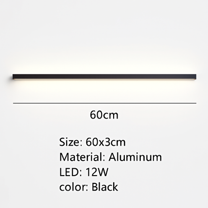 Applique murale LED cuboïde en aluminium avec télécommande et variateur — LZ7QX2