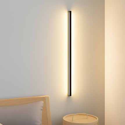 Applique murale LED cuboïde en aluminium avec télécommande et variateur — LZ7QX2