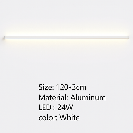 Applique murale LED cuboïde en aluminium avec télécommande et variateur — LZ7QX2