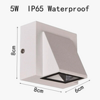 6W noir / Blanc froid (5 500-7 000 K).