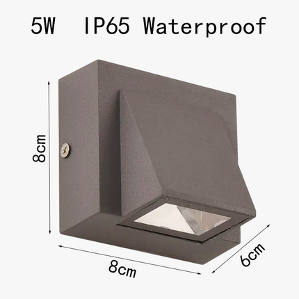Applique murale LED pour extérieur design moderne — LZ4X9J
