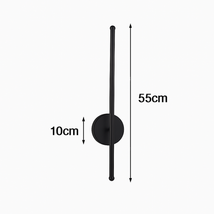 Applique murale LED intérieure finition or et noir — LZ4X9T1