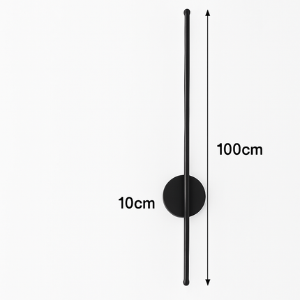 Applique murale LED intérieure finition or et noir — LZ4X9T1