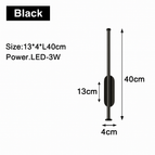 A Noir 60cm 12w / Blanc chaud