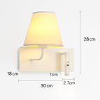 Blanc à droite / Blanc chaud (2700-3500K)