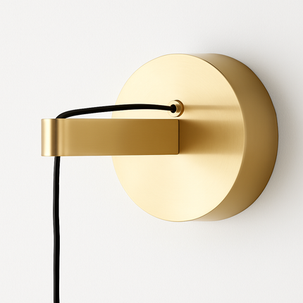 Applique murale LED luxe en cuivre avec hauteur ajustable — LZ4X9P2