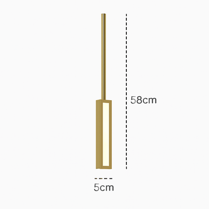 Applique murale LED nordique de luxe pour décoration intérieure — LZ4X9T2