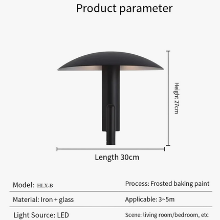 Applique murale LED design forme champignon pour intérieur moderne — LZ4G7XQ