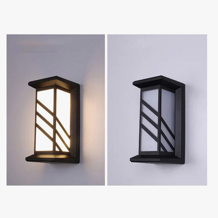 Applique murale LED design européen pour jardin extérieur moderne — LZ4X9P2
