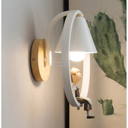 Applique murale LED au design nordique moderne pour hôtel et restaurant — LZ4X9T2