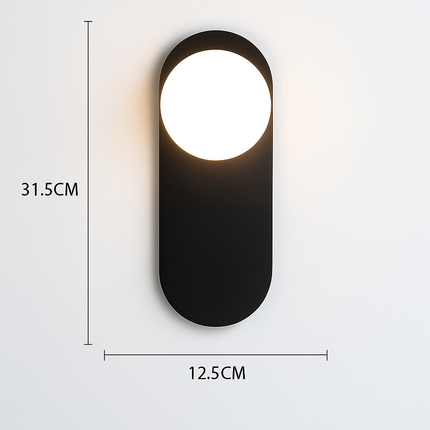 Applique murale LED nordique dorée avec ampoule G9 9W — LZ4M7XQ