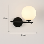 B Or Noir / 110V / CHINE | 9W Blanc Chaud