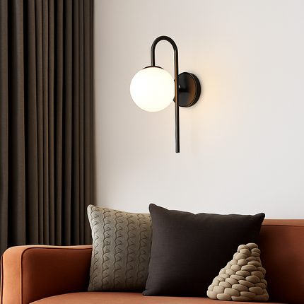 Applique murale LED nordique dorée avec ampoule G9 9W — LZ4M7XQ