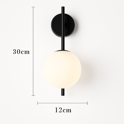 Applique murale LED nordique dorée avec ampoule G9 9W — LZ4M7XQ