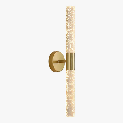Applique murale LED double tête en cristal au design minimaliste — LZ4XJ9