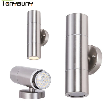 Applique murale LED en acier inoxydable moderne — LZ7X9Q