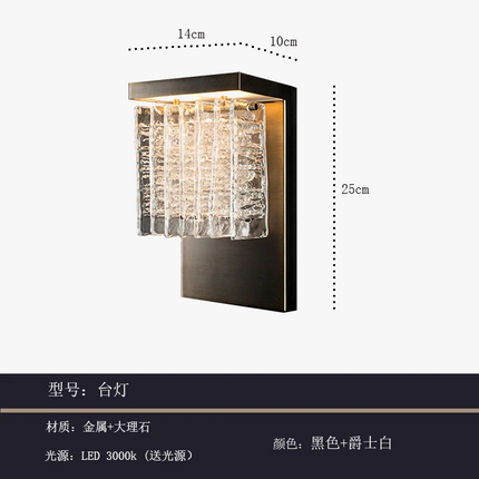 Applique murale LED design moderne en acier inoxydable pour intérieur — LZ4X9T2