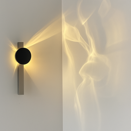 Applique murale LED en acier inoxydable au design science-fiction — LZ4X9QJ
