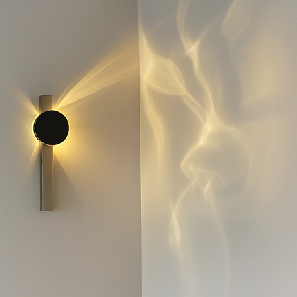 Applique murale LED en acier inoxydable au design science-fiction — LZ4X9T