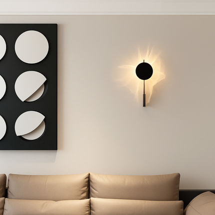 Applique murale LED en acier inoxydable au design science-fiction — LZ4X9T